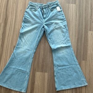 Free people Light Blue Women's Flared Jeans